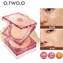 O.TW O.O poudre pour le visage contrôle de l'huile 24 heures SPF 30 PA +++ maquillage pour le visage mat imperméable longue durée réglage cosmétique poudre compacte