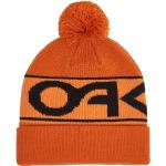 Bonnets Oakley orange à pompons à mailles Tailles uniques look fashion pour homme en promo 