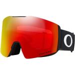 Masques de snowboard Oakley rouges en verre 