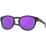 Oakley - Lunettes de soleil - Latch Matte Black Prizm Violet - Noir