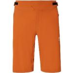 Shorts de cyclisme Oakley orange look fashion pour homme 