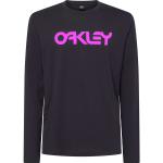 T-shirts Oakley noirs à manches longues à manches longues Taille L look fashion pour homme en promo 