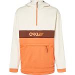 Sweats Oakley orange en shoftshell à capuche Taille XS look fashion pour homme en promo 