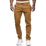 Pantalons chino jaunes stretch Taille M look fashion pour homme 