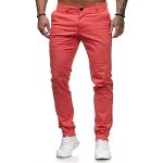 Pantalons chino roses stretch Taille L look fashion pour homme 