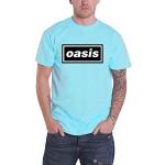 T-shirts Oasis bleus à manches courtes à manches courtes Taille M look fashion 