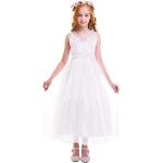 Robes d'été blanches en tulle à strass Taille 5 ans look fashion pour fille en promo de la boutique en ligne Amazon.fr 