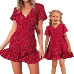 Robes de plage rouges à pois Taille 2 ans look casual pour fille de la boutique en ligne Amazon.fr 