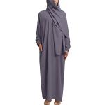 OBEEII Robe à Musulmane Femme Abaya Tenue de Prièr