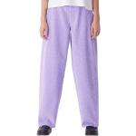 Pantalons large Obey violet lavande en velours à motif fleurs Taille L 