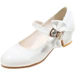 Ballerines de mariage blanc d'ivoire à paillettes en cuir pour pieds larges Pointure 35,5 look casual pour femme 