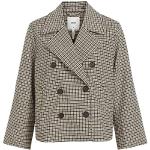 OBJECT OBJKEILY Short Jacket Noos Kurzjacke, Sepia/Detail:Check, 44 Femme