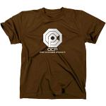 OCP Robocop Logo T-Shirt, Omni Consumer Products, L, braun