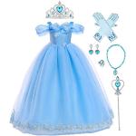 Déguisements bleus en tulle à motif papillons de princesses Cendrillon Taille 7 ans pour fille de la boutique en ligne Amazon.fr 