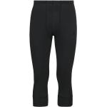 Pantalons de travail Odlo Warm noirs en polyester bio Taille XL pour homme 