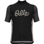 Maillots de cyclisme saison été Odlo Collar noirs en polyester Taille XXL pour homme 