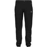 Pantalons de randonnée Odlo noirs en polyester respirants stretch Taille XL pour homme 