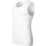 T-shirts Odlo Evolution blancs sans manches Taille S pour homme 