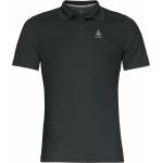 Polos Odlo noirs en polyester Taille M look sportif pour homme 