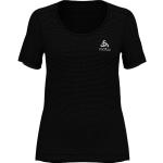 Odlo Short Sleeve T-shirt Crew Neck Cubic 2 Units Noir S Femme