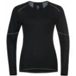 ODLO T-shirt Ml Active X-warm W Black - Sous-vêtement thermique - Noir - taille L