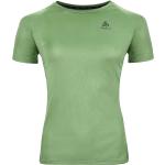 T-shirts Odlo Running verts respirants Taille S pour femme 