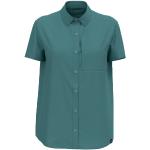Chemisiers  Odlo turquoise en polyester Taille XL look fashion pour femme 
