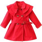 Trench-coats rouges look fashion pour fille de la boutique en ligne Amazon.fr 