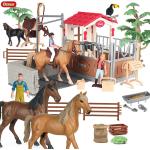 Figurines à motif animaux de chevaux en promo 