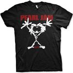 T-shirts Official noirs Pearl Jam Taille L look fashion pour homme 