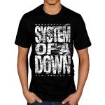 Officiel System of A Down Distressed Logo T-Shirt