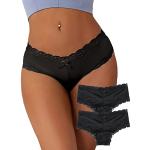 Strings invisibles noirs plus size look sexy pour femme 