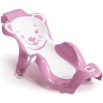 OKBABY Buddy - Transat Anatomique avec assise en gomme anti-dérapante pour le bain des nouveaux-nés 0-8 mois (8Kg) - Fuchsia