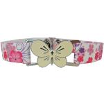 Ceintures élastique Olata blanches à motif papillons look fashion pour fille de la boutique en ligne Amazon.fr Amazon Prime 