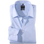 Olymp Homme Chemise Business à Manches Longues Level Five,Body fit,New York Kent,Hellblau 10,46