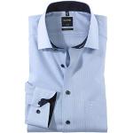 Olymp Homme Chemise Business à Manches Longues Luxor,Modern fit,Global Kent,Hellblau 10,39