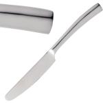Couteaux de cuisine Olympia gris acier en acier inoxydables en lot de 12 contemporains 