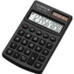 Calculatrices de poche Olympia noires 