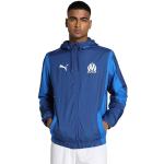 Vestes de sport Puma bleues Olympique de Marseille Taille L 