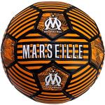 Ballons de foot orange Olympique de Marseille 