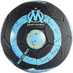 Ballons de foot noirs Olympique de Marseille 