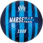 Ballons de foot bleus Olympique de Marseille 