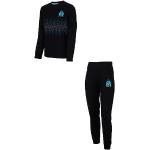 Pyjamas noirs en coton Olympique de Marseille Taille 12 ans look fashion pour garçon de la boutique en ligne Amazon.fr 