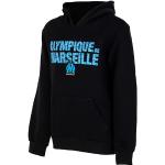 Sweats à capuche noirs en coton Olympique de Marseille Taille 10 ans pour garçon de la boutique en ligne Amazon.fr 