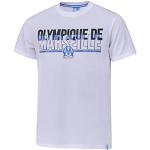 T-shirts blancs Olympique de Marseille Taille XL pour homme en promo 