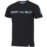 T-shirts noirs Olympique de Marseille Taille XL pour homme en promo 