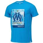 T-shirts bleus Olympique de Marseille Taille S pour homme 