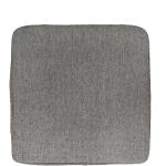 Galettes de chaise Pomax grises en tissu 40x40 cm 