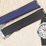 Bracelets de montre gris acier pour homme 