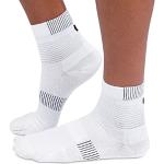 Chaussettes On-Running blanches mi-longues Taille M classiques pour homme 